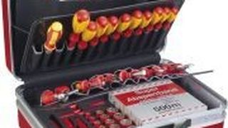 Der Werkzeugsatz für Hybrid- und Elektrofahrzeuge von Hazet.  (Foto: Hazet)