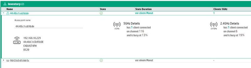 Auch die Zusammenarbeit mit anderen Geräten ist möglich sowie die Überwachung von verwendeten Kanälen. (Joos / HPE)