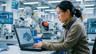 Simulation kann dabei helfen, Materialflüsse in der Produktion zu optimieren. (Bild: frei lizenziert)