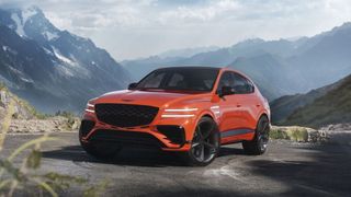 Genesis zeigt eine Studie des GV80 Coupés. (Bild: Genesis)