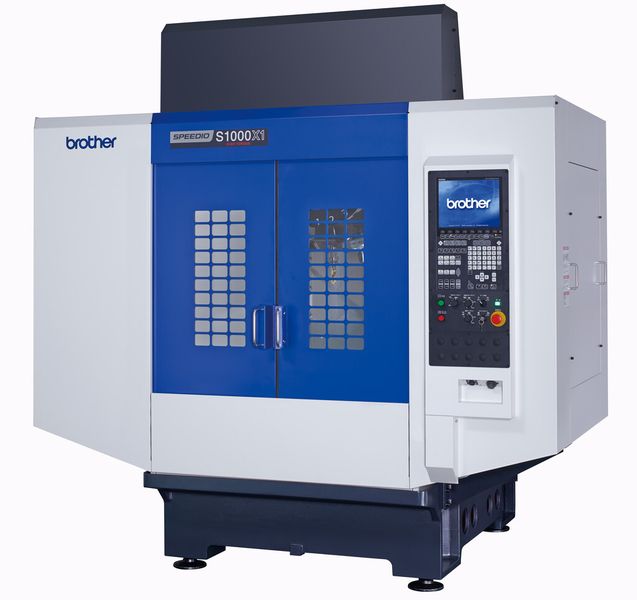 Die neue Brother Speedio S1000X1 für die Hochgeschwindigkeitsbearbeitung großer Werkstücke. (Bild: Brother)