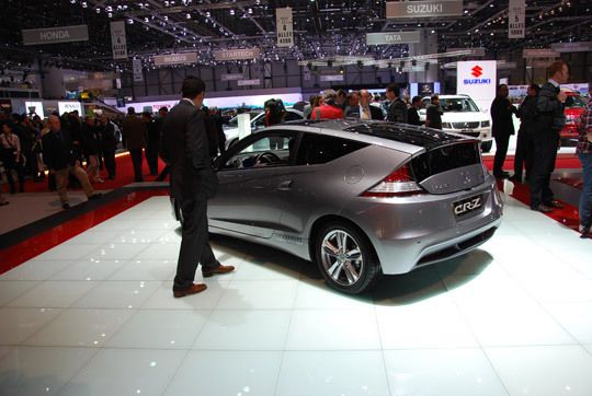 Der Genfer Salon zeigt die Europa-Premiere des neuen Honda CRZ.  (Archiv: Vogel Business Media)