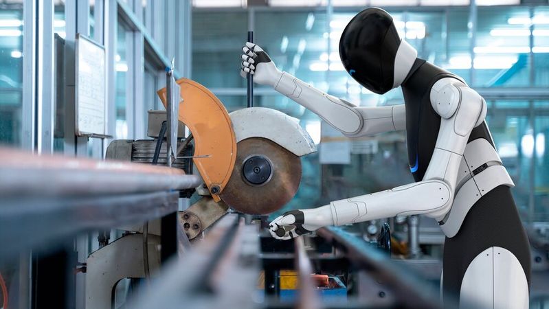 Menschenähnliche Roboter gelten als die nächste große Innovation in der Robotik.(Bild:  Neura Robotics)