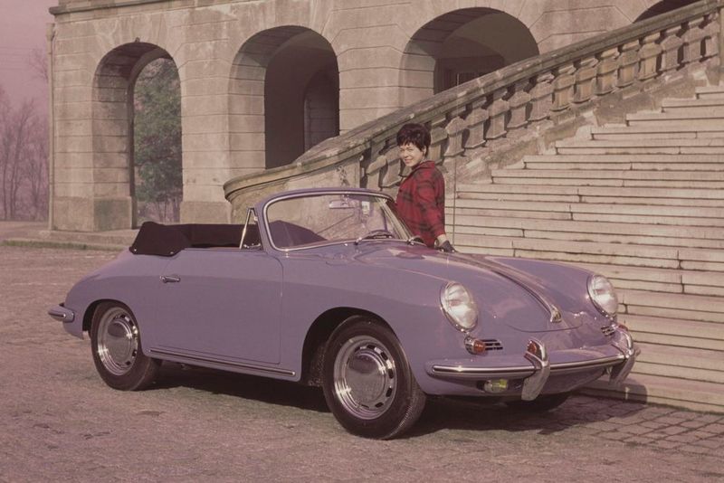 Porsche-356-C-Cabrio im Modelljahr 1964. (Bild: Porsche)