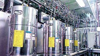 Showa Denko operates units for filling solvents. (Showa Denko)