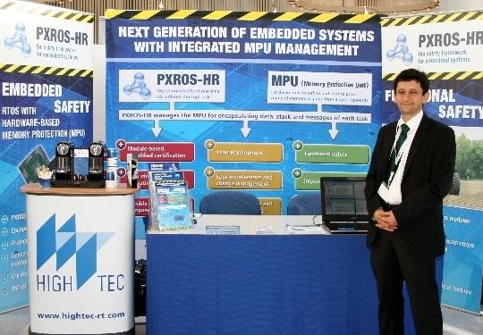 Stolz auf ihr Safety Framework auf Basis des Betriebssystems pxROS und hardwarebasiertem Speicherschutz: HighTec EDV-Systeme  (Archiv: Vogel Business Media)