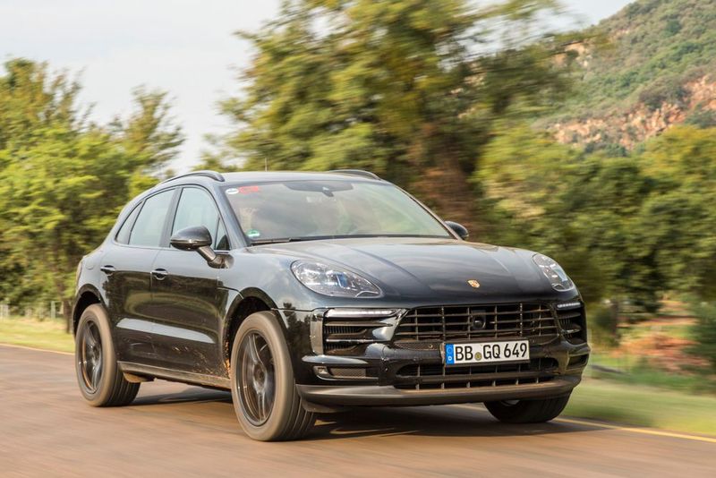 Der neue Porsche Macan bei der finalen Erprobung in Südafrika. (Bild: Porsche)