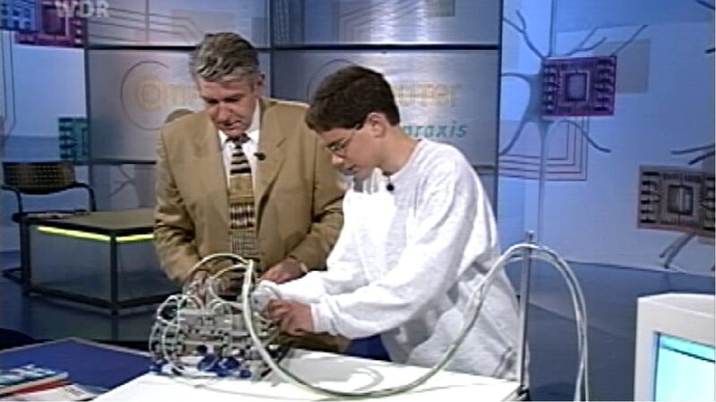 Die Anfänge: Der erste Solarbrush 1999 im WDR-Fernsehen (Solarbrush/Youtube)