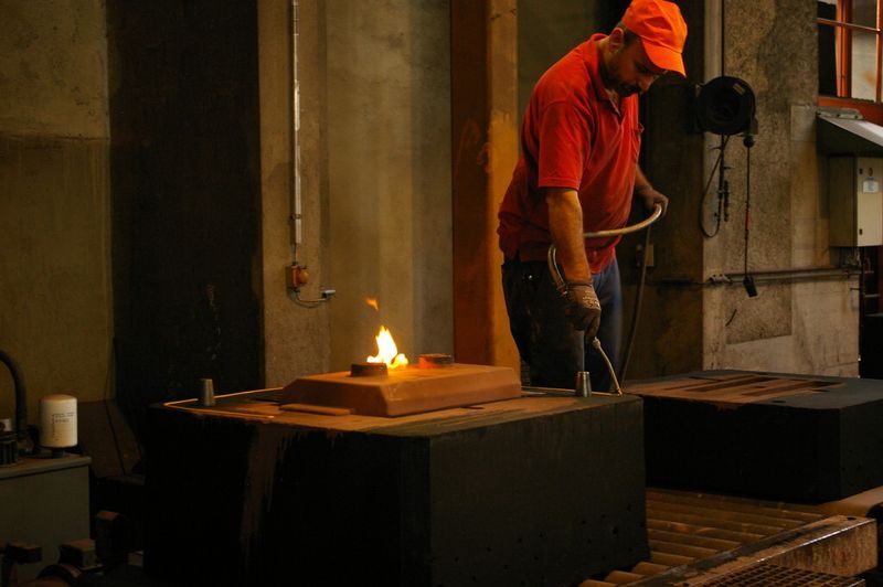 FASA - Fonderie et Ateliers mécaniques d'Ardon SA, Ardon (Valais). (Image: MSM / JR Gonthier)