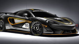 Der neue McLaren 570 S GT4 markiert die neue Einsteigerversion unterhalb des GT3-Modells. (Foto: McLaren)