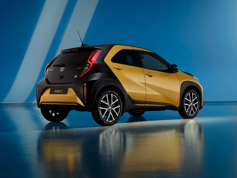 Ein Hybridantrieb ist jetzt Standard auch beim Toyota Aygo X. (Bild: Toyota)