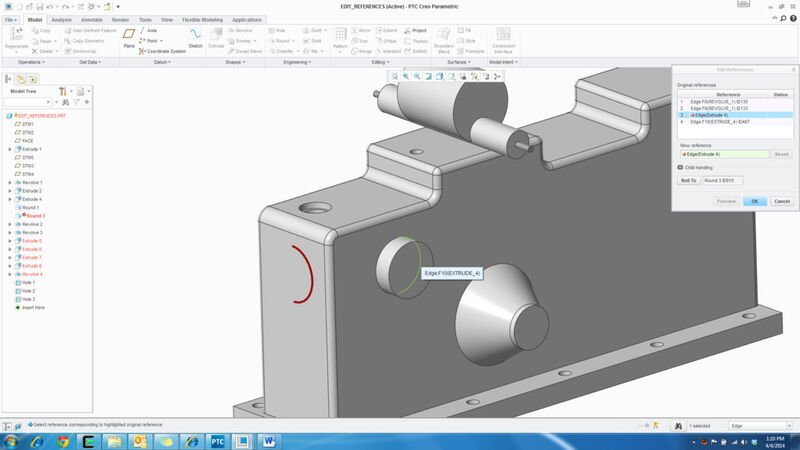 Creo 3.0 kommt auch mit neuer, intuitiver Benutzeroberfläche. (Bild: PTC)
