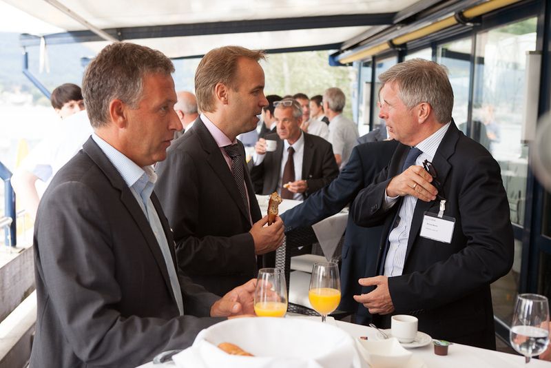 Einmal jährlich treffen sich  zum Swissmem-Symposium sich die Entscheider der MEM-Industrie. (Bild: Markus Senn)
