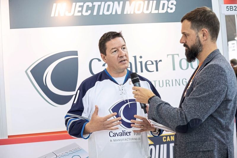 Brian Bendig, Cavalier Tool & Manufacturing Ltd., calls for cooperation by the industry across borders: “We are stronger and more efficient when we all pull together.” (Messe Stuttgart)