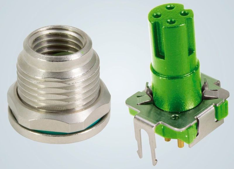 Ein Ring, sie zu binden: Der modulare Aufbau ermöglicht eine zuverlässige Integration des Steckers in Gehäuse. (Harting)