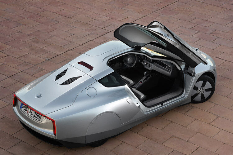 Besonders großen Wert legten die Entwickler des XL1 auf die Aerodynamik. (Foto: Volkswagen)
