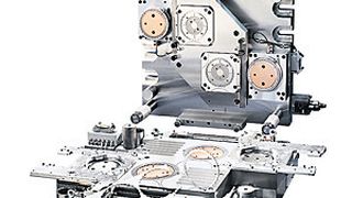 Feinschneidwerkzeug für die Herstellung von Getriebelamellen – Verschleißschutz kann die Standzeit deutlich erhöhen. (Bild: Feintool)