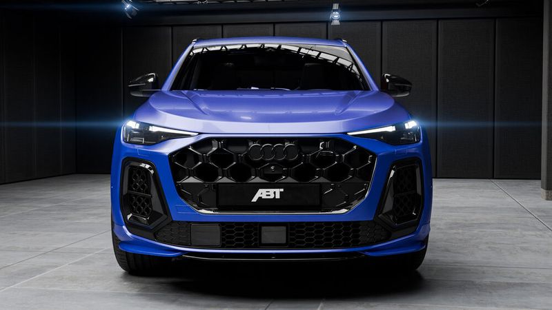 Der Frontspoiler verleiht dem SQ5 eine markantere Frontpartie und grenzt das Tuning-Modell optisch vom Serienfahrzeug ab. (Bild: ABT )