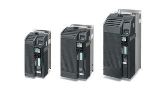 Vorteilhaft an dem Powermodul PM240P-2 von Siemens ist, dass die modularen Frequenzumrichter Sicherheitsfunktionalitäten wie STO und SS1 integriert haben. (Siemens)