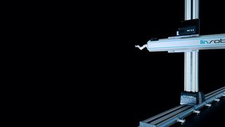 Die Linrob Range Extender und Linearroboter sind einfach und flexibel skalierbar, dreidimensional in der Anwendung und dank einfacher Integration kompatibel mit jedem Cobot auf dem Markt. (Bild: Linrob)