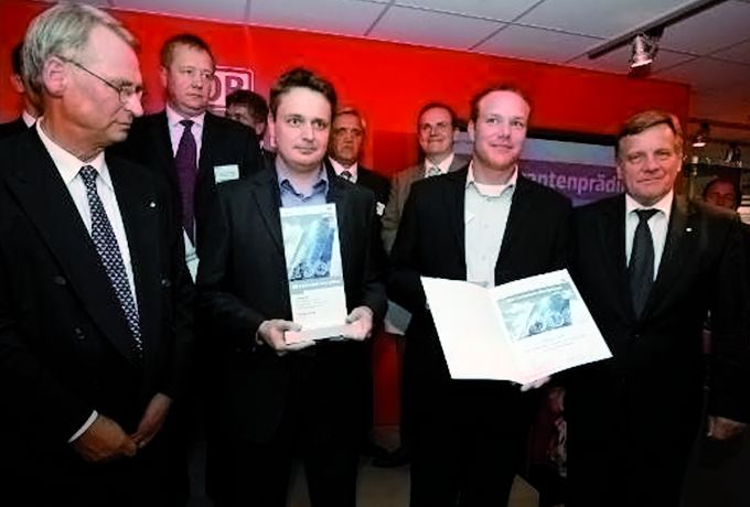 Auszeichnung zum DB Lieferanten des Jahres 2006 (IT-Haus)