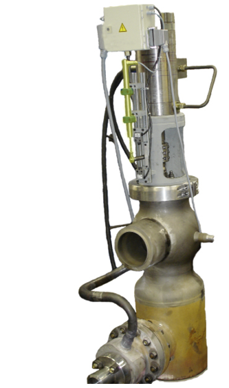 (Auf der Erzeugerseite helfen Sensoren bei der verbesserten Steuerung von Turbinen – wie hier ein induktiver Wegaufnehmer. Bild: a.b.jödden)