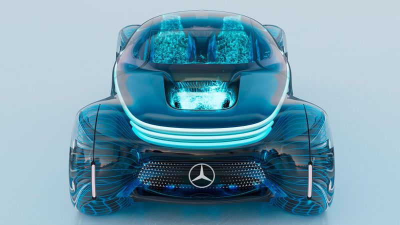Mercedes hat die virtuelle Studie SMNR vorgestellt.  (Bild: Mercedes-Benz)
