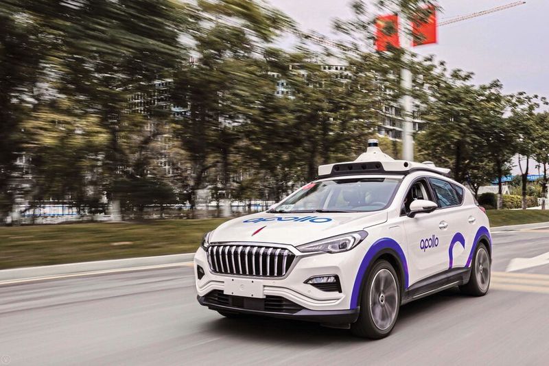 Baidus Fahrdienste mit autonomen Fahrzeugen sind nun in Schanghai verfügbar. Baidus Fahrdienste mit autonomen Fahrzeugen sind nun in Schanghai verfügbar.