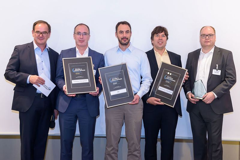 Die Auszeichnung in der Kategorie „Colocation / Rechenzentrum“ ging an Datacenter.de / Noris Network (Platin), Heidelberg IT (Gold) und QSC (Silber). (Bild: Marko’s Photography / Marko Kovic)