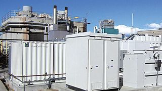 Ein Brennstoffzellen-Kraftwerk erzeugt Strom durch die Bildung von Wasserstoff aus einem Ausgangsbrennstoff – für gewöhnlich sauberes Erdgas oder erneuerbares Biogas. (Rockwell Automation)