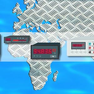 Weltweit im industriellen Einsatz: Digitale Messgeräte in LED-Technik.