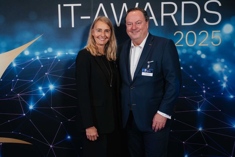 Claudia Glaser und Jürgen Bauer von SAP. (Bild: Manuel Emme Fotografie)