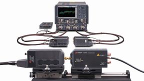 Zusammen mit dem Vektor-Netzwerkanalysator PNA/PNA-X kann der Lightwave Component Analyzer N4378A von Keysight optische Transceiver-Komponenten mit 1,6 T und darüber hinaus charakterisieren. (Bild: Keysight)
