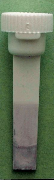 Abb.3: Positive Nasentupfenprobe. (Archiv: Vogel Business Media)