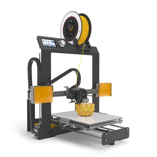 Der 3D-Drucker, Hephestos 2 wird als Bausatz geliefert und muss vor dem ersten Einsatz zusammengebaut werden. (Bild: BQ)