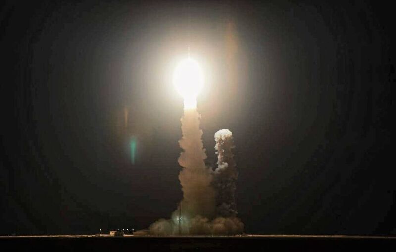 Start der chinesischen Rakete am 22. Dezember 2018 (Weltraumzentrum Jiuquan)