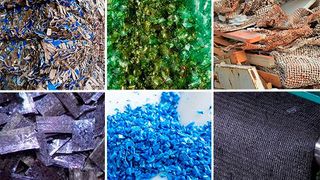 Die Datenbank des VDI ZRE enthält neue Materialkategorien und Verwendungsmöglichkeiten von Wertstoffen. (Bild: PantherMedia / gmg9130; Christopher Boswell;  portosabbia, VDI ZRE (v.l.n.r.v.o.n.u.))