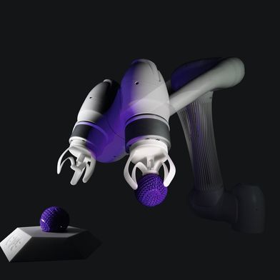 In Aktion zu sehen sein wird auf der Hannover Messe ein in 3D-Druck gefertigter Greifer für einen Roboterarm. (Bild: EOS)