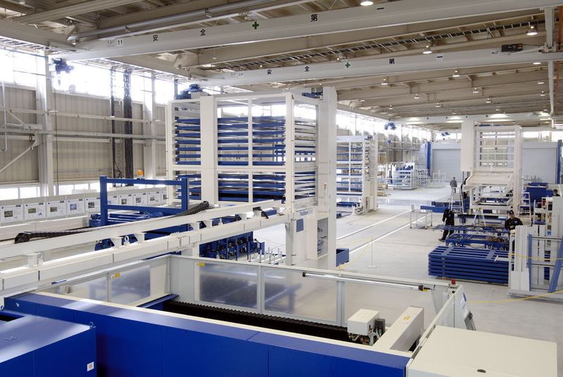 Trumpf Manufacturing Japan entwickelt und produziert im neuen Werk Automatisierungs- und Lagersysteme für Werkzeugmaschinen. (Archiv: Vogel Business Media)