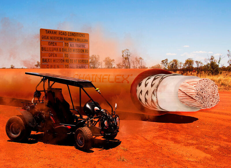 Chainflex Servoleitungen an Bord des Solar Buggys sorgen für eine sichere Energiezuführung unter extremsten Bedingungen in der australischen Simpsonwüste.  (Igus)