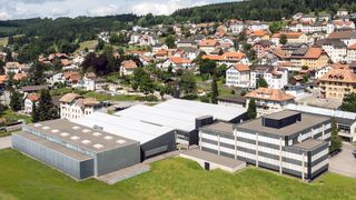 Bâtiment de Kummer Frères à la Rue de la Promenade 13 à Tramelan. (Precitrame Machines SA)