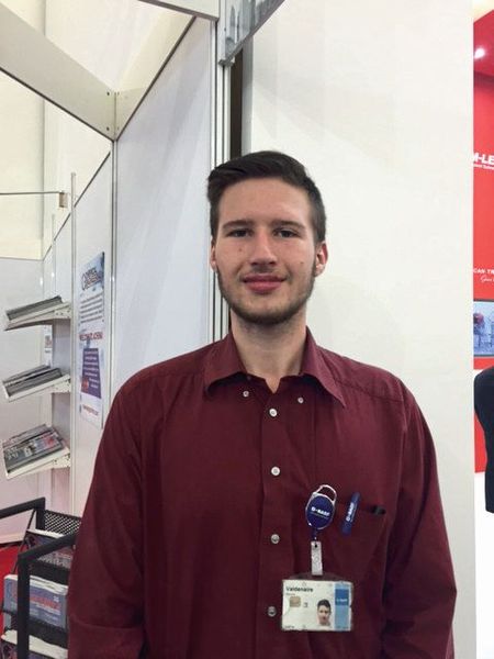 “This is my first ACHEMA experience. I'm searching for new technologies for our company,” Maurice Valdenaire, BASF SE, Ludwigshafen am Rhein. (Bild: PROCESS)