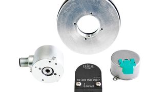 Große Vielfalt: Zusätzlich zu seinen magnetischen Kit Encodern 
(rechts) hat Posital sein Portfolio an Montage-Kits für Motorfeedback-Anwendungen jetzt auf breiter Front erweitert. (Posital)