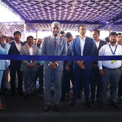 Eröffnungszeremonie des Testcenters in Bangalore. (Bild: Qlar)