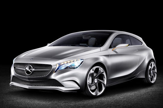 Mit der neuen A-Klasse startet Mercedes in der Kompaktklasse völlig neu durch. (Daimler)