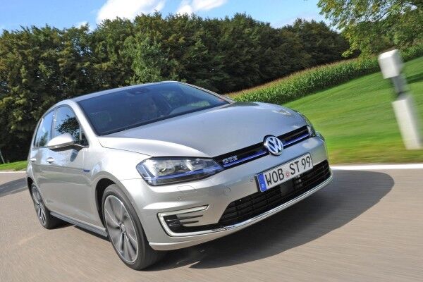 Der neue Golf GTE: Plug-In-Hybrid macht ihn auf Knopfdruck zum E-Auto. (Bild: UnitedPictures)