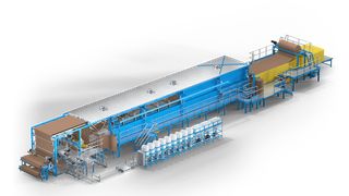 Die Smartflex evo ermöglicht den Einstieg in die Großserienfertigung von Komfortschäumen. (Bild: Hennecke)