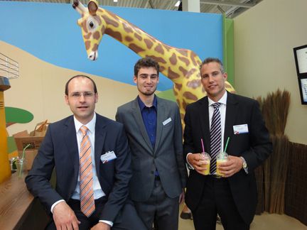 Das Logitech Team Robert Reitmeier,Alexander Erde, Carsten Blättel. (Archiv: Vogel Business Media)