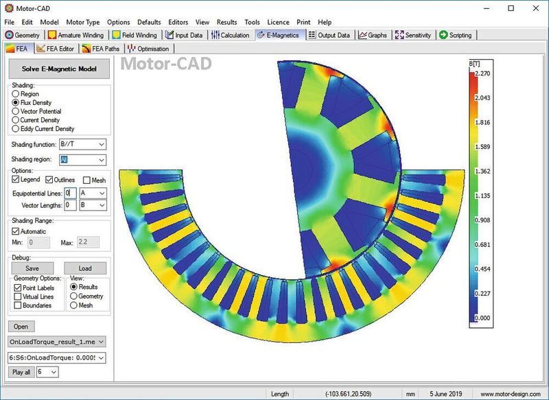 Ansys und Motor Design Limited arbeiten beim Vertrieb der Software Motor-CAD für die Entwicklung von Elektromotoren ab sofort zusammen. Durch die Kombination von Motor-CAD mit den Multiphysik-Analysefunktionen von Ansys bereiten die beiden Unternehmen der technischen Simulation den Weg in die Entwurfsphase einer elektrischen Maschine. (Ansys)