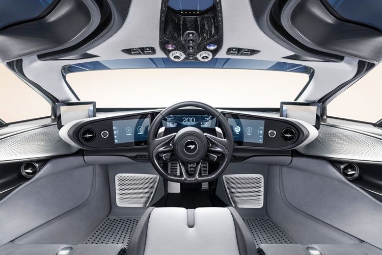 Die Briten haben den Speedtail als eine Hommage an den legendären F1 von 1993 konzipiert. Deswegen ist ... (McLaren)